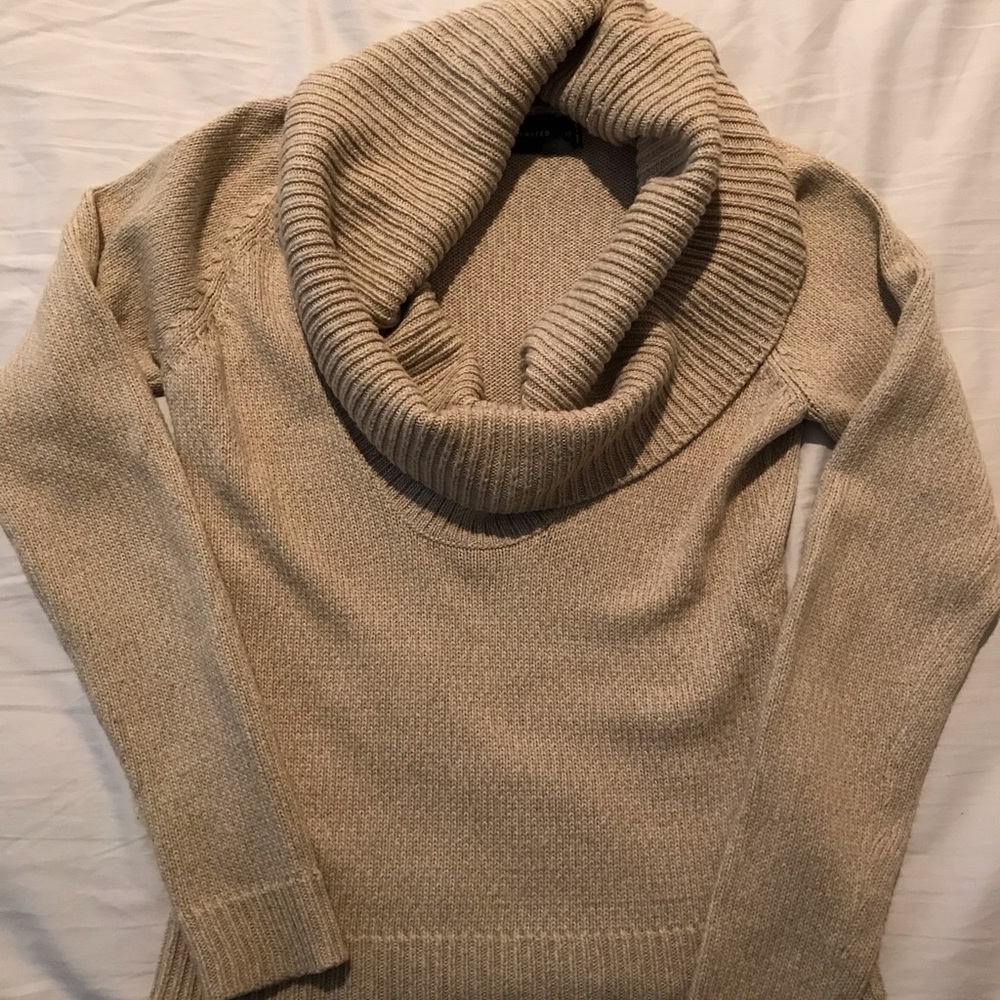 Cowl neck sweater